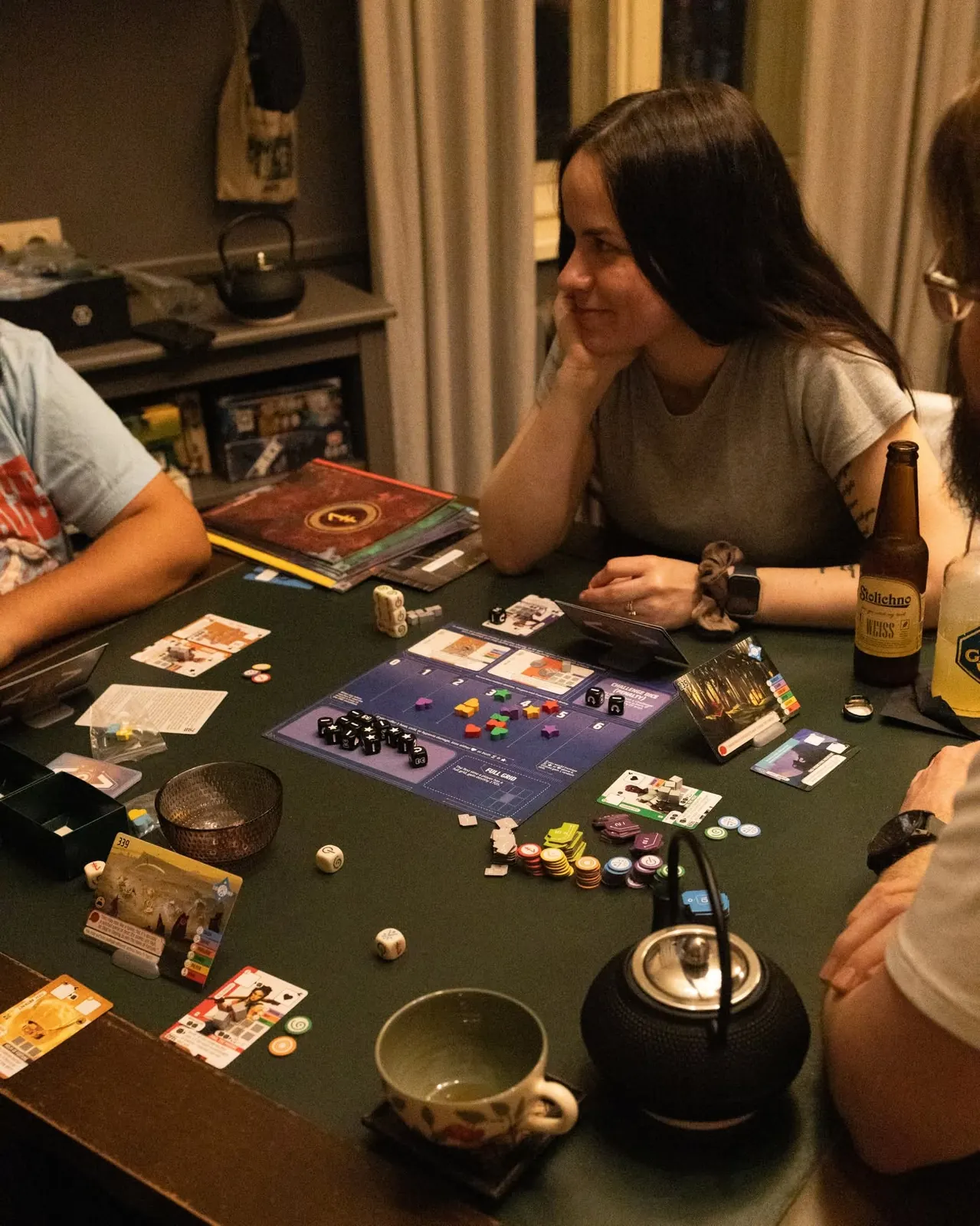 Partie de jeu entre amis
